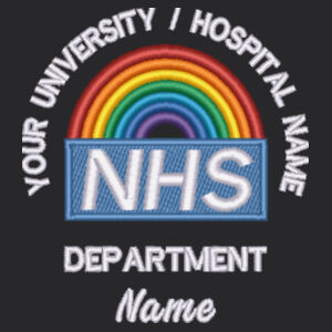NHS Rainbow Fleece ANY TEXT Design